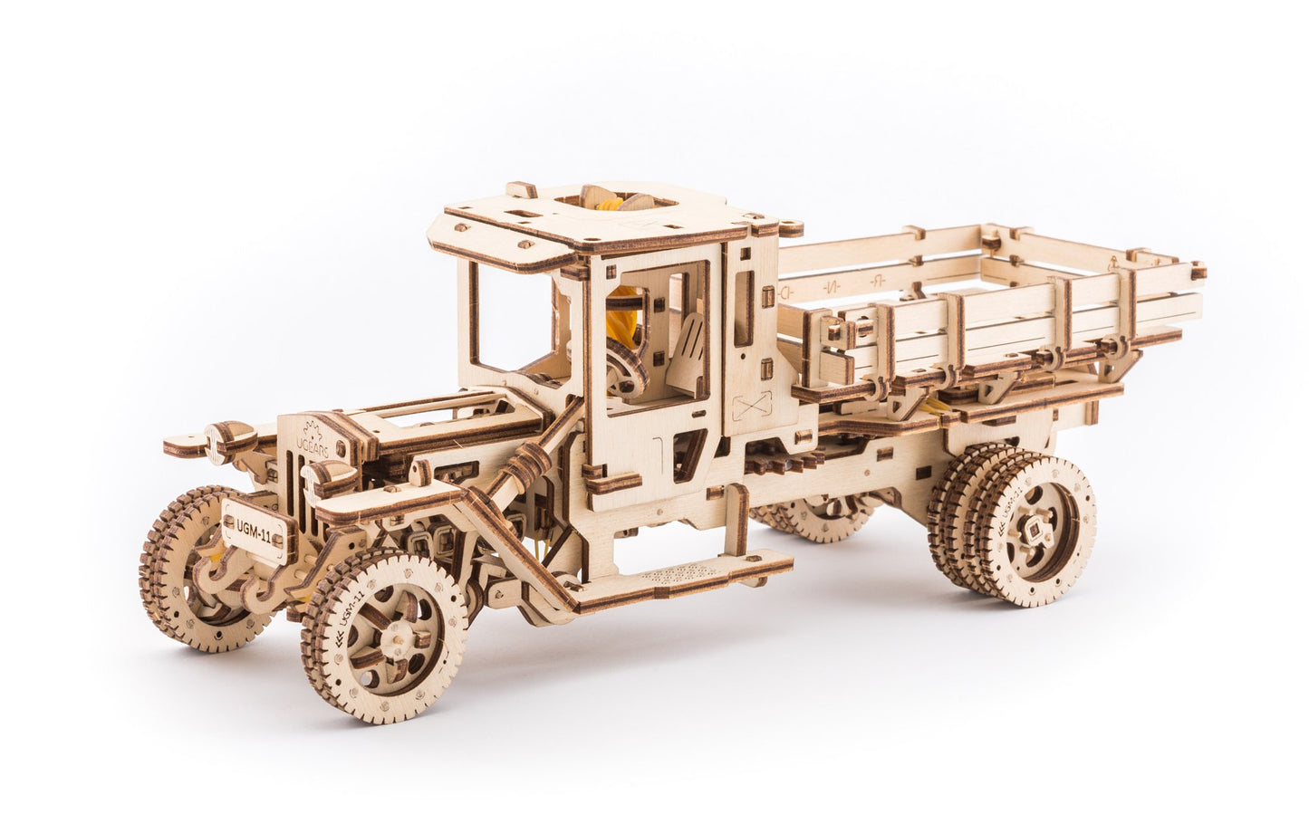 UGEARS 3D Self Propelled Wooden Model UGM 11 Truck