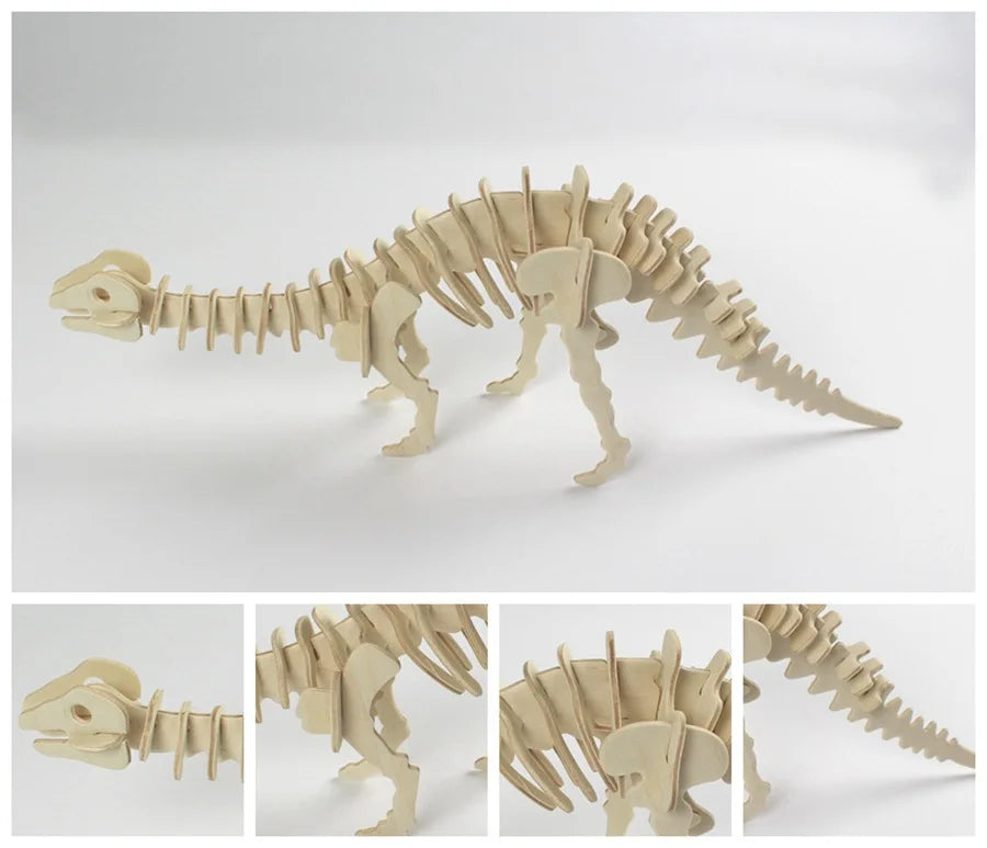 3D DIY Wood Puzzle Toy Military Series Tank Vehicle Model Set Creative Assembled Education Puzzle Toys Gifts For Children Kids