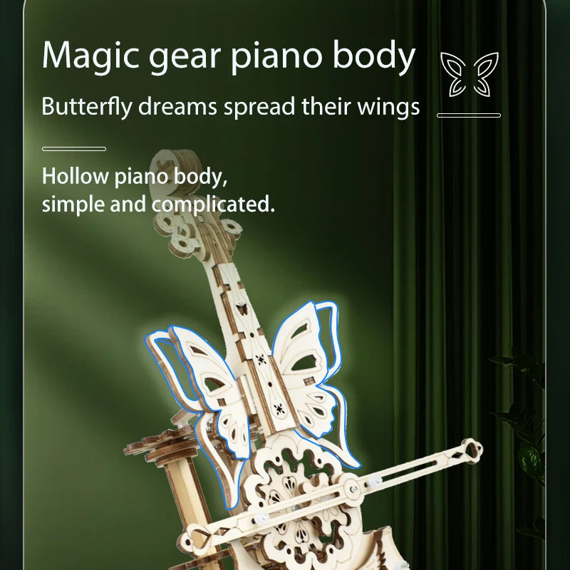 Puzzle 3D Modèle De Violoncelle En Bois, Bricolage, Assemblage, Violon, Boîte À Musique, Kits De Construction, Maison, Salon, Dé