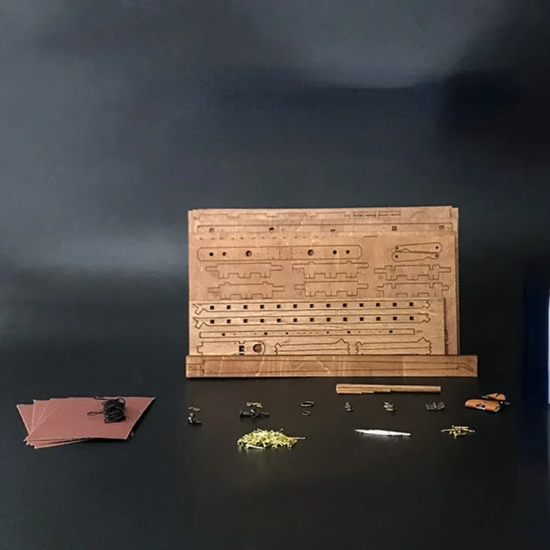 1:48 Rotary Counterweight Trebuchet Catapult DIY Ancient Chariot Model Siege Car Wooden 3D Puzzle Need Assembly