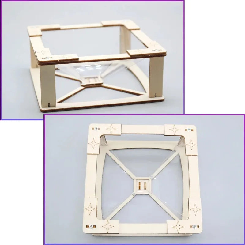 Handmade 3D Holographic Pro Jection DIY Models & Building Toy Science &Education Model Toy for Children Gift Toy Indoor handmade