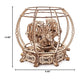 UGEARS 3D Puzzle Mechanical Aquarium - Creative 3D Wooden Puzzles Idea - Aquarium Wood Model Kit - Unique Wooden Puzzle - 3D Puzzles for Adults and Kids Building Kit