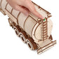DIY Wooden 3D Mechanical Model - Set Road King - Spring-Powered Mechanism - No Glue Needed - Top-Grade Plywood (Tank Semitrailer)
