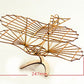 3D Wooden Puzzles Airplane DIY Otto Lilienthal Glider, Laser Cut Balsa Model Airplane Kits to Build for Adults, Perfect Wood Models Plane for Men Birthday Gift Home Decoration