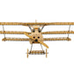 3D Wooden Puzzles DIY Fokker DR1 Triplane Model Aircraft Kit, Laser Cut Balsa Wood Model Airplane Kits to Build for Adults, WW1 Wooden Models Airplane Jigsaw Puzzles for Home Decoration Birthday Gift