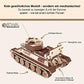 3D Wooden Puzzles for Adults - DIY T-34-85 Tank 3D Puzzle Model Kit with Rubber Band Engine, Rolling Wheels & Rotating Cannon - 3D Wooden Puzzle for 15 yrs Above & Adults - Eco Wood Art, 965 Pieces