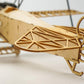 3D Wooden Puzzles DIY Fokker DR1 Triplane Model Aircraft Kit, Laser Cut Balsa Wood Model Airplane Kits to Build for Adults, WW1 Wooden Models Airplane Jigsaw Puzzles for Home Decoration Birthday Gift