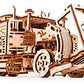Wood Trick Big Rig Truck Car 3D Wooden Puzzles for Adults to Build - Rides up to 6ft - 14x6″ - Realistic Semi Truck - Wooden Models Engineering DIY Project Mechanical Wood 3D Puzzles Kits