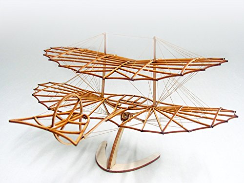 3D Wooden Puzzles Airplane DIY Otto Lilienthal Glider, Laser Cut Balsa Model Airplane Kits to Build for Adults, Perfect Wood Models Plane for Men Birthday Gift Home Decoration
