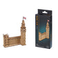 UGEARS Wooden 3D Puzzles for Adults – Big Ben Model Kit DIY Kits for Adults – Easy Craft Kits for Adults Model Building Kits – London Architecture Model Kit Wooden Puzzle for Adults – 63 Pcs