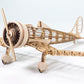 Viloga 3D Wooden Puzzles Airplane 1:31 KA-14 Fighter, Laser-Cut Balsa Wood Airplane Kits to Build for Adults, Perfect Static Model Airplane Puzzles for Men Christmas Gift