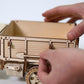 Hallisun 3D Wooden Truck Puzzle, 3D Wooden Puzzle for Adults, DIY Assembly Mechanical Truck Building Kit, Handicraft Wood Car Craft, Birthday for Hobbyist Collectors Family Women Men Age 14+, 246 pcs