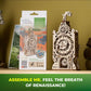UGEARS Old Clock Tower 3D Wooden Puzzle - Wooden Mechanical Model Kit to Build - DIY Puzzle Clock Toy with Spinning Mechanism - Brain Teaser Building Set for Adults