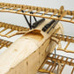 3D Wooden Puzzles DIY Fokker DR1 Triplane Model Aircraft Kit, Laser Cut Balsa Wood Model Airplane Kits to Build for Adults, WW1 Wooden Models Airplane Jigsaw Puzzles for Home Decoration Birthday Gift