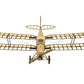 Viloga 3D Wooden Puzzles DIY Tiger Moth Bi-Plane Vintage Airplane Model Kit, Laser Cut Balsa Wood Model Aircraft Kits to Build for Adults