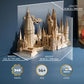 Ugears Harry Potter Hogwarts Castle 3D Wooden Puzzles for Adults - Harry Potter Castle Wooden Model Kits for Adults to Build, Mechanical Wood Puzzles Adult Building Sets, Hobby Kit, 3D Puzzle