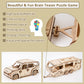 3D Wooden Puzzle for Adults, Trailer Mechanical Car 3D Jigsaw Puzzles, DIY Model Building Kit Handicraft Wood Craft Hobbies Toy, Birthday for Hobbyist 14+ Teens Family Women Men, 323 Pieces