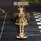 UGEARS Dragster Car Model Kit - Top Fuel Dragster Model Kits 3D Puzzle with Powerful Spring Motor - Drag Racing Model Car Kits 3D Puzzles for Self-Assembly - 3D Wooden Puzzles for Adults and Kids