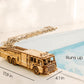 Wood Trick Rescue Firetruck Movable - Rotating Extendable Ladder - 3D Wooden Puzzles for Adults to Build - Rides up to 20 ft - Wooden Models Engineering DIY Project Mechanical Model Kit
