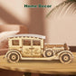 Hallisun 3D Wooden Puzzle for Adults, Mechanical Classic Car Puzzle, DIY Vintage Vehicle Model Building Kit Handicraft Wood Craft Hobbies Toy, Birthday for Hobbyist 14+ Family Women Men, 187 Pcs