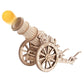 ROKR 3D Wooden Puzzles Model Building Kits Cannon Toys - DIY Wooden Catapult Toys STEM Educational Projects for Men and Women