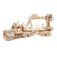 3D Wooden Puzzle for Adults, Wooden Mechanical Truck Crane Puzzles, DIY Model Building Kit Handicraft Wood Craft Hobbies Toy, Birthday for Hobbyist Teens Family Women Men, 428 Pieces
