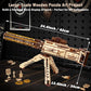 VATOS 3D Wooden Puzzles Model for Adults,344 Piece Wooden Puzzle Machine Gun with Rubber Bands,DIY Wood Puzzles Building Model Kits - Excellent Gift for Adult, Teens and Craft Enthusiasts (Ages 14+)