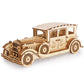 Hallisun 3D Wooden Puzzle for Adults, Mechanical Classic Car Puzzle, DIY Vintage Vehicle Model Building Kit Handicraft Wood Craft Hobbies Toy, Birthday for Hobbyist 14+ Family Women Men, 187 Pcs
