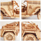 3D Wooden Puzzle - Wood Crafts Mechanical Off-Road Vehicle Building Model Kits - Wooden STEM DIY Brain Teaser Puzzle - Off-Road Vehicle 3D Puzzle Birthday Gifts Christmas