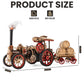Wowood 3D Wooden Puzzles for Adults, Steam Locomotive Model Cars Kits for Adults, 3D Wood Puzzle Adult, Valentines Day Gift Model Building Kits, Train/Hobbies/Crafts