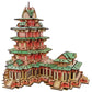 3D Puzzle Wooden Craft Kits,Temple Building 3D Wooden Puzzle Model,3D Puzzles for Adults DIY Model Building Kit,Age 15+ Assembly Home Decors DIY Brain Teaser Projects/Challenge for Adults (427piece)