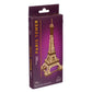 UGEARS Wooden 3D Puzzle Paris Eiffel Tower Iconic Model for Adults Easy Assembly DIY Miniature Kit 50 Pcs