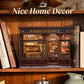 Cutefun Book Nook Kit - DIY Miniature Doll House Kit, Book Nook Kits for Adults, 3D Wooden Puzzle Bookend Bookshelf with LED Light for Cafe Crafts Lovers (Corner Coffee Shop)