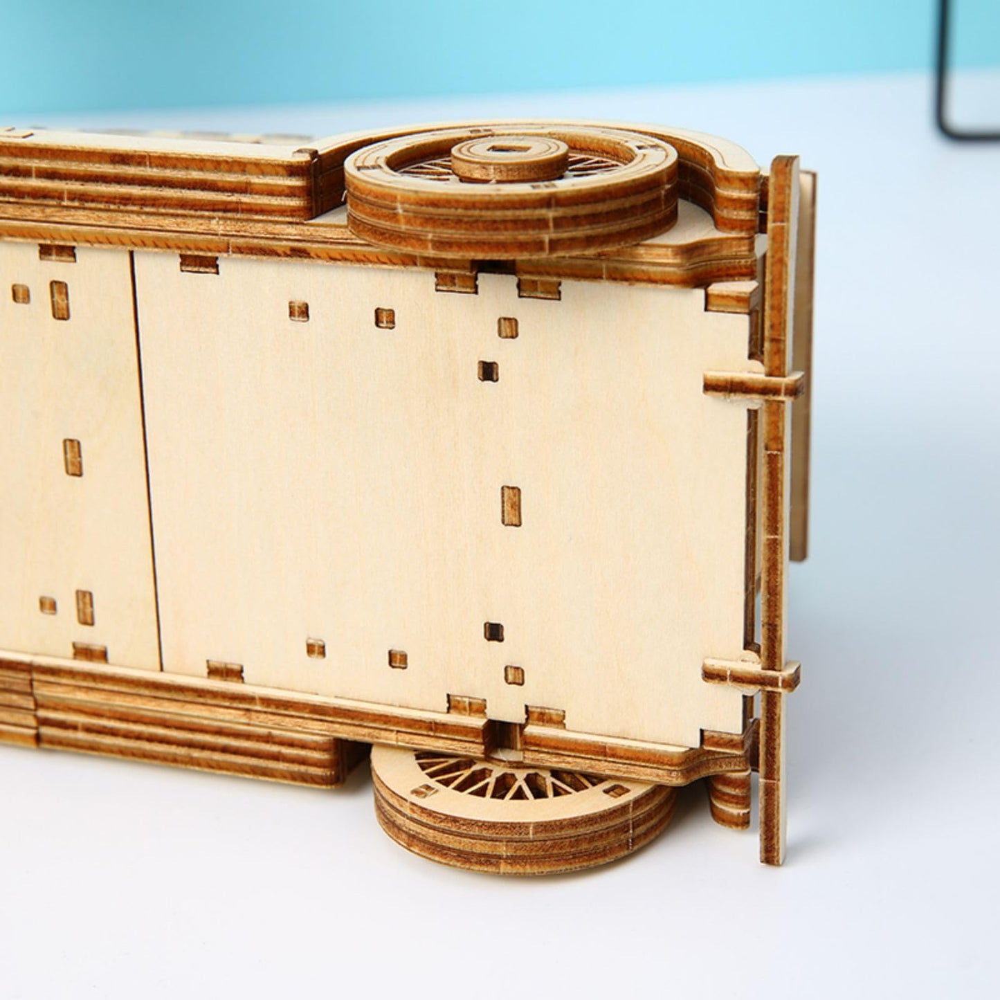 BENNAMA 3D Wooden Puzzles Vintage Car Model Kits, Brainteaser and Puzzle for Christmas/Birthday,Gifts for Adults and Teens to Build Combination