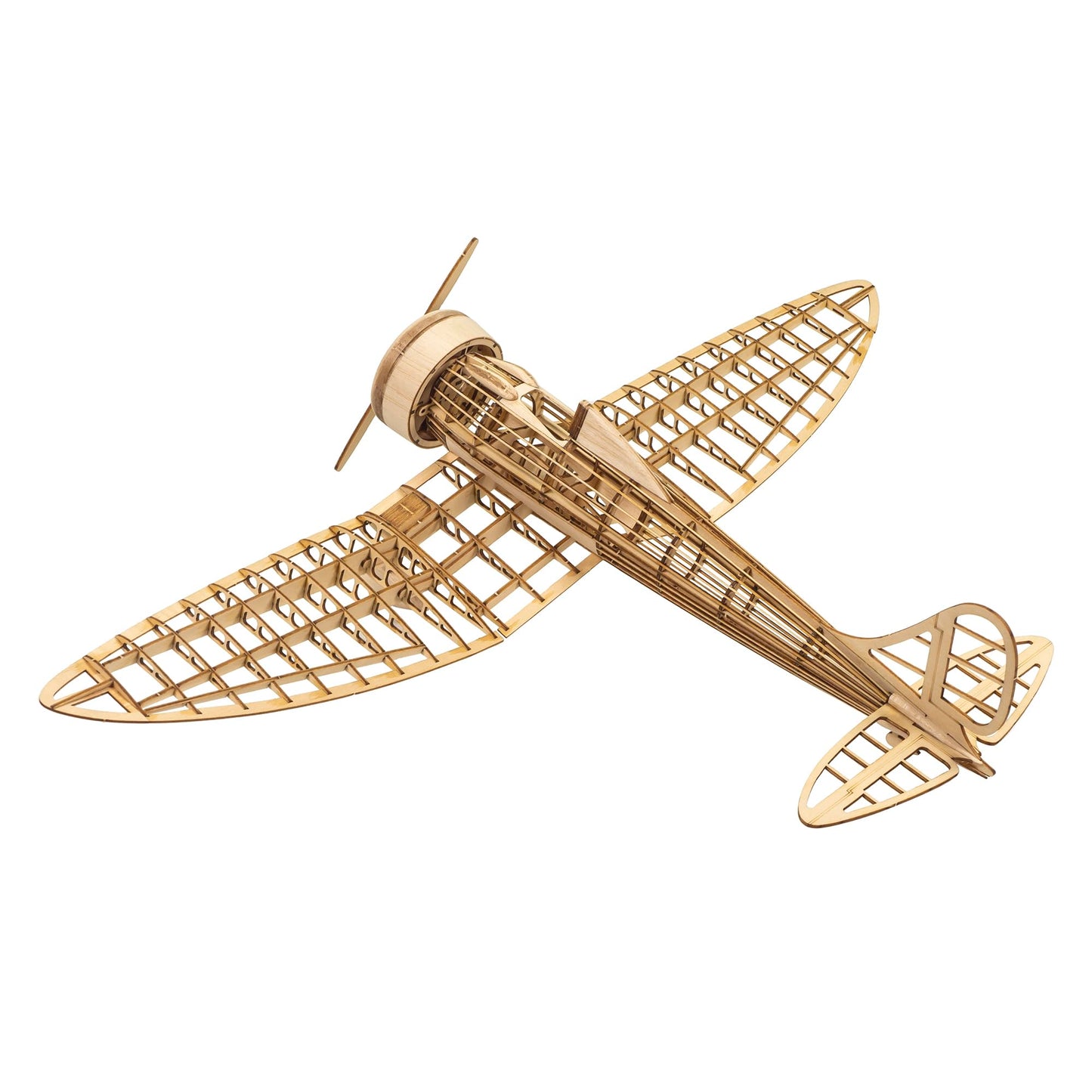 Viloga 3D Wooden Puzzles Airplane 1:31 KA-14 Fighter, Laser-Cut Balsa Wood Airplane Kits to Build for Adults, Perfect Static Model Airplane Puzzles for Men Christmas Gift