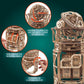 UGEARS Wooden 3D Puzzles for Adults - Astronomer Table Clock with Tourbillon Model Kit - Mechanical Clock Kit Functional DIY Miniature Kit Wood Crafts for Adults - Gifts For Puzzle Lovers - 338 Pieces
