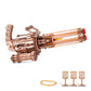 ROKR Gun 3D Puzzles for Adults, Wooden 3D Puzzle Rubber Bands Gun Toy, Rotating-Barrel Machine Gun, Wood Model Craft Kits, Cool Hobbies Birthday Gifts for Men Teen 14+