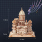 RUIFAM 3D Wooden Puzzles DIY Mechanical Wooden Wide Model Kit 1000 Pcs 3D Puzzles for Adults Teens 14+Years Puzzle Enthusiasts Box Clockwork Enchanted Castle