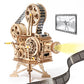 ROKR 3D Wooden Puzzles for Adults- 183pcs Mechanical Model Building Kit Wooden Craft Movie Projector Gift for Adults &Teens 14+ (Vitascope)