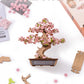 ROBOTIME Sakura Bonsai 3D Puzzles Wooden Artificial Cherry Blossom Tree DIY Model Building Kit for Home Decoration and Office Art Creative Gifts