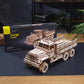 UGEARS Wooden 3D Puzzles for Adults - Cargo Truck Model Car Kits - 3D Wooden Puzzles for Adults - Hobbies for Men to Build Spring-Powered 6x6 Off-Road Vehicle Puzzle Games - 550 Pcs