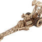 UGEARS Dragster Car Model Kit - Top Fuel Dragster Model Kits 3D Puzzle with Powerful Spring Motor - Drag Racing Model Car Kits 3D Puzzles for Self-Assembly - 3D Wooden Puzzles for Adults and Kids