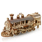 Hallisun 3D Wooden Puzzle for Adults, Mechanical Steam Trains Puzzle, DIY Vehicle Model Building Kit Handicraft Wood Craft Hobbies Toy, Birthday for Hobbyist 14+ Family Women Men, 361 Pcs