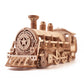 KWASVLYA 3D Wooden Puzzles, Wooden Puzzles Train for Adults and Teens, Educational Brain Teaser Assembly 3D Model Trains, Gifts for Christmas/Birthday（Luxury Steam Train）