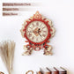 Jollitot 3D Puzzles for Adults Flame Flower Wall Clock Wooden Model DIY Kit Puzzle Clock Birthday Gifts for Men Woman Home Decor Christmas