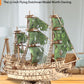 Challenging Flying Dutchman 3D Wooden Puzzles for Adults Pirate Ship Model Kit to Build - Ideal Christmas or Birthday Gift for Puzzle Enthusiasts