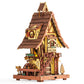 ROKR Cuckoo Clock Mechanical 3D Wooden Puzzle Kit for Adults, DIY Wooden Clock Model Building Set, Unique Home Decor Gift for Women Men