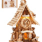 ROKR 3D Wooden Puzzles for Adults,Wooden Cuckoo Clock Model kit,435 Piece 3D Puzzles,Ideal Gift for Adults and Teens