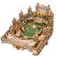 UGEARS Quidditch Pinball Machine - Harry Potter 3D Wooden Puzzles for Adults to Build Mechanical Wooden Model Kit - Working Wood Brain Teaser Pinball Game for Fathers Day - Advanced Level 402 Pcs