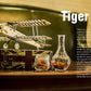 Viloga 3D Wooden Puzzles DIY Tiger Moth Bi-Plane Vintage Airplane Model Kit, Laser Cut Balsa Wood Model Aircraft Kits to Build for Adults